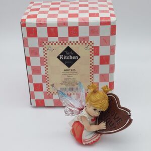 My Little Kitchen Fairies Chocolate Love Fairie Figurine Holding Heart 4007325